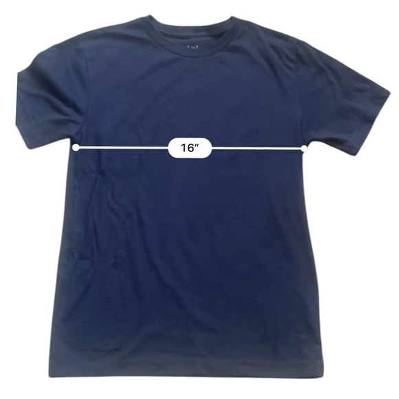 G George casual basic T-shirt Men  X Small navy blue round neck short sleeves - Picture 8 of 8